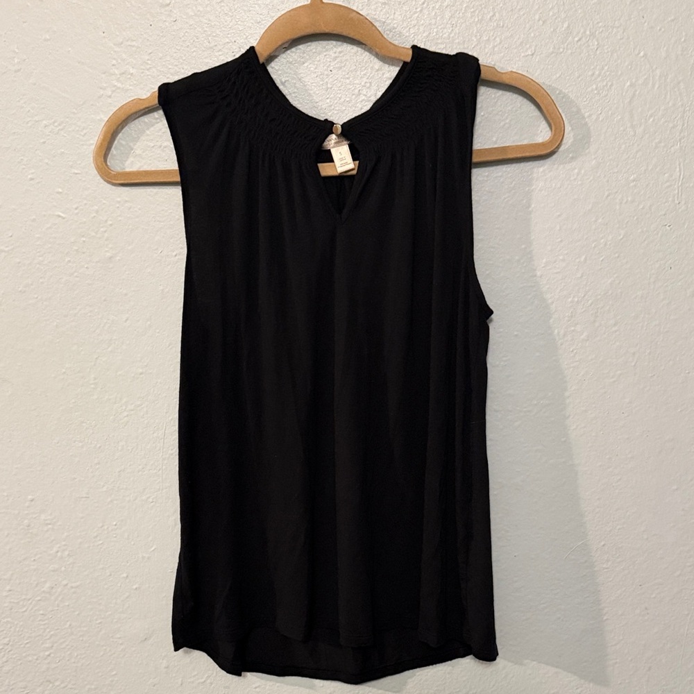 Banana Republic Elegant Black Sleeveless Top
